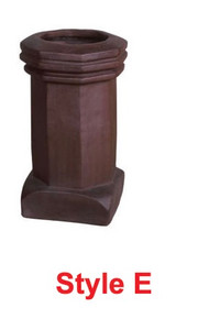 Bantam Style E Clay Chimney Pot Bantam Style E Clay Chimney Pot