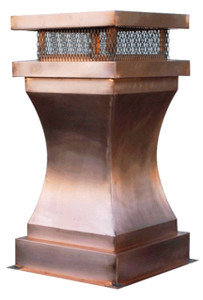 Rockport Copper Chimney Pot Rockport Copper Chimney Pot
