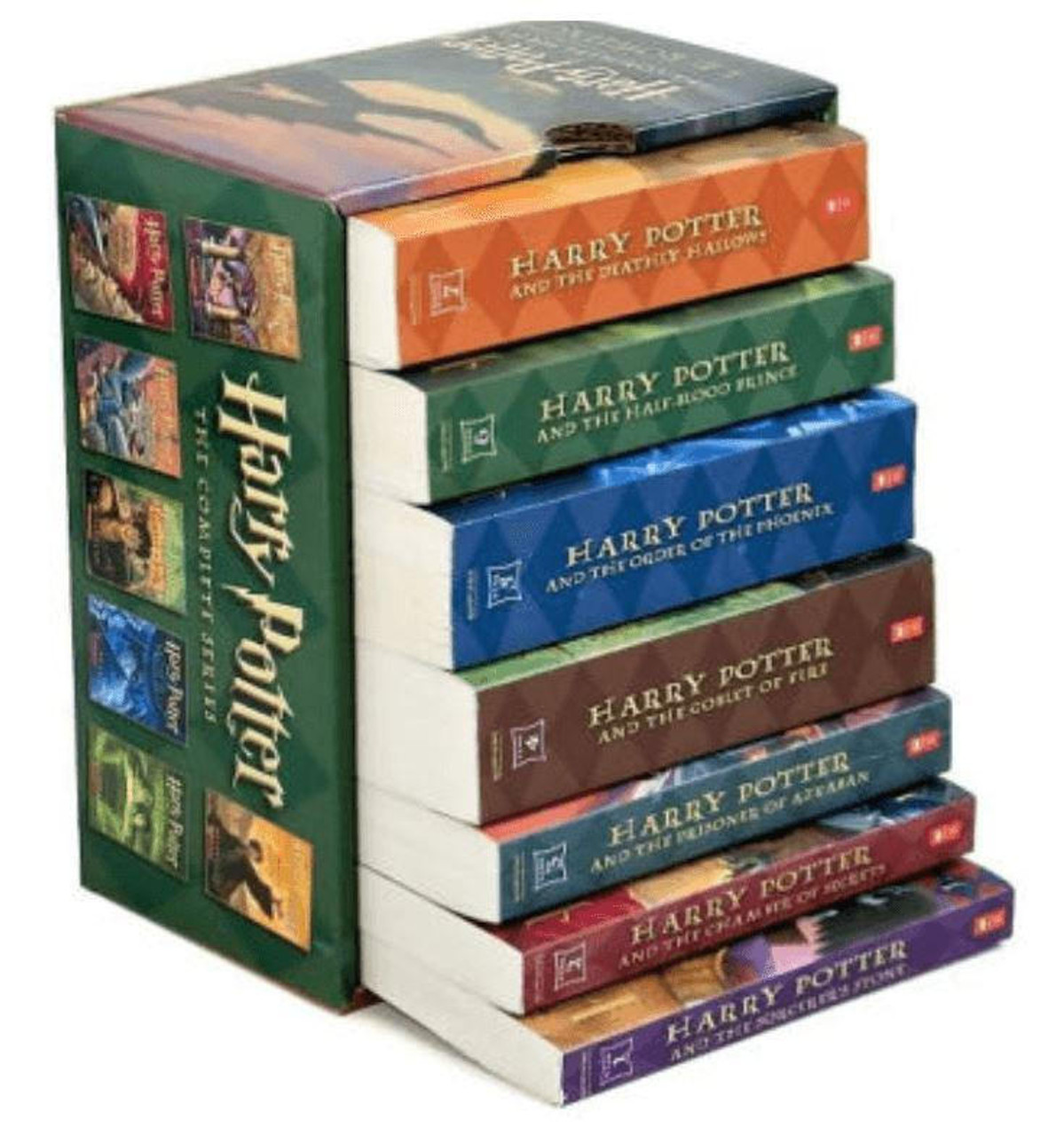 Harry Potter Paperback Boxed Set # 1-7 by J. K. Rowling