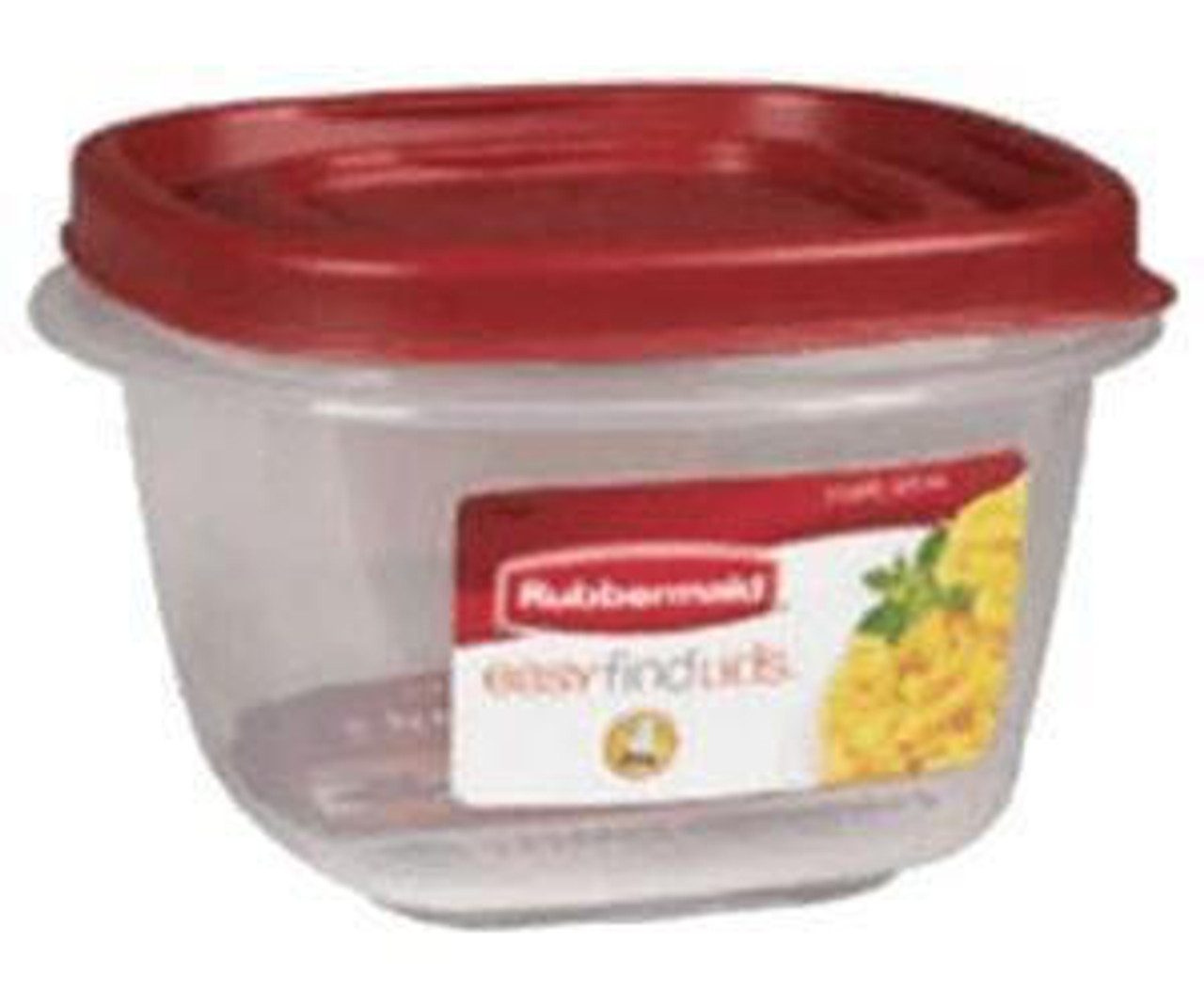 Rubbermaid Easy Lid 2.9-Cups Food Storage - Wilson Inmate Package Program