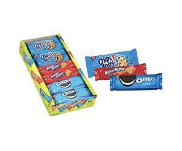 Nabisco Cookie Variety Packs Chips Ahoy/Nutter Butter/Oreo, 12 Count