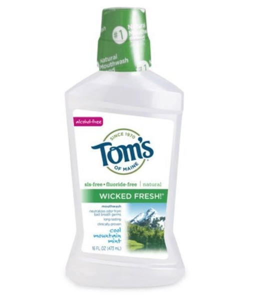 Toms of Maine Wicked Fresh Mouthwash 16oz