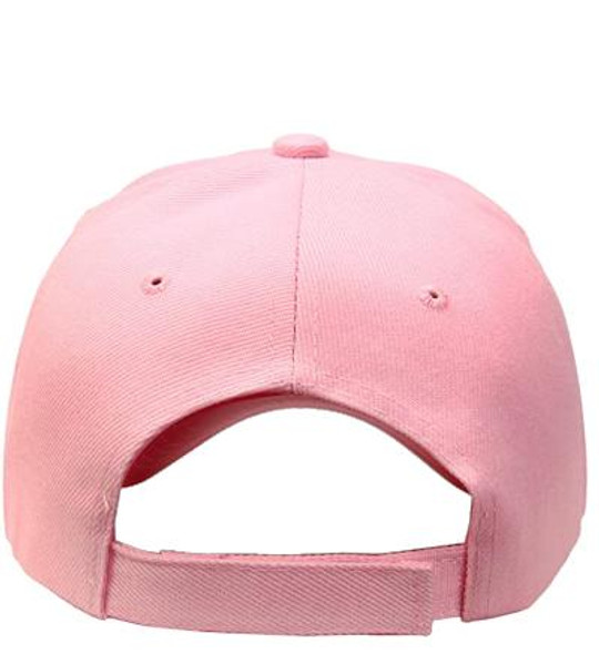 Baseball Cap Adjustable- Pink