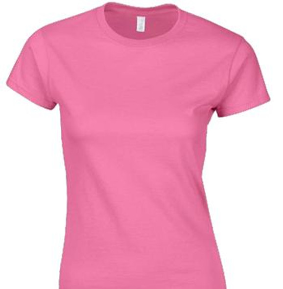 Ladies Softstyle T-Shirt Pink