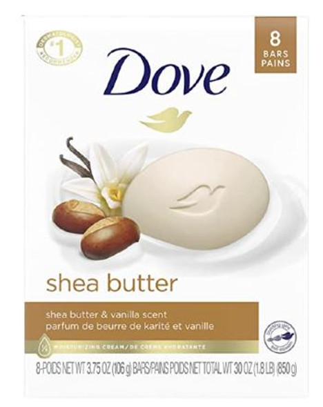 Dove Shea Butter Soap 8Bars