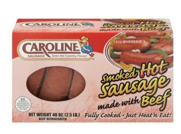 Carolina Caroline Smoked Hot Beef