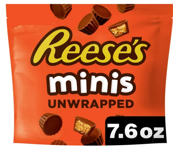 Reese's Minis Milk Chocolate Peanut Butter Cups 7.6 oz