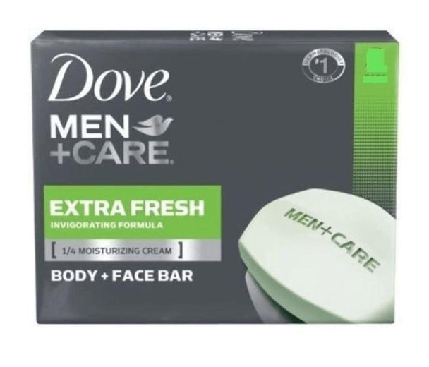 Dove MenCare Body and Face Bar 4oz 2 Pk