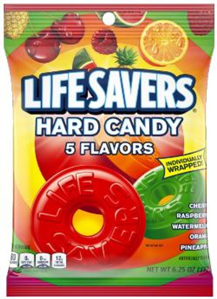 Life Savers, Hard Candy Assorted, 3.2oz