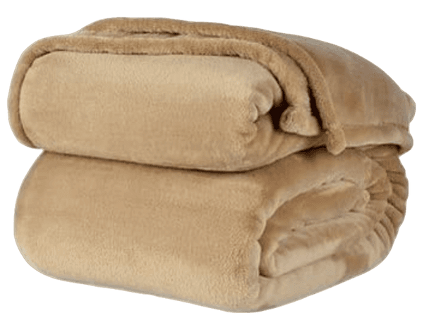 Plush Blanket (Camel )