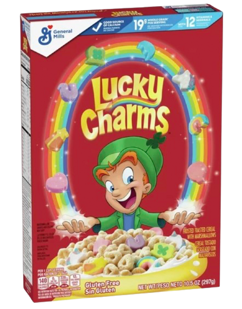Lucky Charms Breakfast Cereal 10.5oz |Wilson Inmate Package Program 