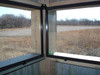 DeerView Blind Window Basic Hinge Glass Window for Deer Blinds and Shooting Houses