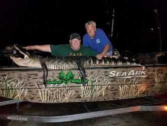 Another trophy alligator taken using the best lights on the market!!!!!!