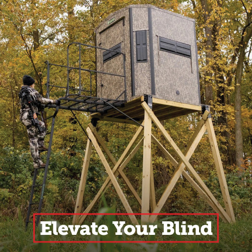 Shadow Hunter Blind Elevators, 4 Pack, Double Angle Shadow Hunter Blind Elevators, 4 Pack, Double Angle