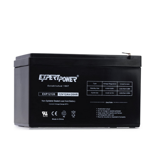 12 Volt, 12 amp Rechargeable Battery