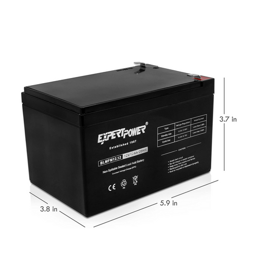 12 Volt, 12 amp Rechargeable Battery 12 Volt, 12 amp Rechargeable Battery