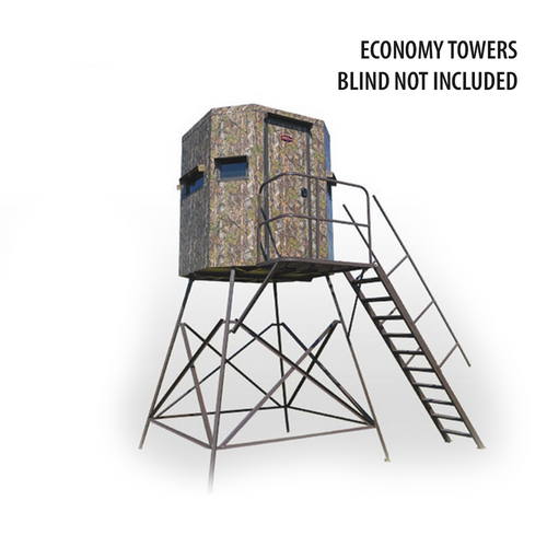 MB Ranch King Tower -ECONOMY BLIND-5ft. high, 4ft. x 6ft. base -tower and porch