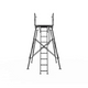 Grizzly Coolers - Blind 8' Tower Kit, Platform, Ladder