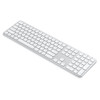 Satechi Aluminium Bluetooth Keyboard (Silver/White)