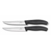 Victorinox-Classic-Steak-&-Pizza-Wide-Blade-Wavy-Edge-Knife-2-Piece-Set-12cm-(Black)-6.7933.12B-Rosman-Australia-1