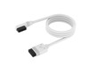 CORSAIR-iCUE-LINK-Cable,-1x-600mm-with-Straight/Slim-90-degree-connectors,-White-(CL-9011130-WW)-CL-9011130-WW-Rosman-Australia-1