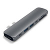 Satechi-USB-Type-C-Pro-Hub-with-4K-HDMI-and-Thunderbolt-3---Space-Grey-ST-CMBPM-Rosman-Australia-1