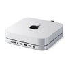 Satechi-Stand-&-Hub-for-Mac-Mini-with-SSD-Enclosure---Silver-ST-MMSHS-Rosman-Australia-1