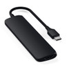 Satechi-USB-C-Slim-MultiPort-Adapter-V1-(Black)-ST-CMAK-Rosman-Australia-1