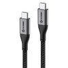 ALOGIC-Super-Ultra-USB-2.0-USB-C-to-USB-C-Cable---30cm---5A/480Mbps-Space-Grey-(ULCC2030-SGR)-ULCC2030-SGR-Rosman-Australia-1