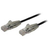 StarTech.com-Cable---Black-Slim-CAT6-Patch-Cord-2m-N6PAT200CMBKS-Rosman-Australia-1