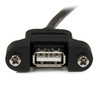 StarTech.com-1-ft-Panel-Mount-USB-Cable-A-to-A---F/M-USBPNLAFAM1-Rosman-Australia-4
