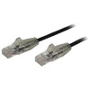 StarTech.com-Cable---Black-Slim-CAT6-Patch-Cord-1m-N6PAT100CMBKS-Rosman-Australia-1