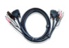 Aten-KVM-Cable-3m-with-DVI-D-(Dual-Link)-USB--Audio-to-DVI-D-(Dual-Link),-USB--Audio-(LS)-2L-7D03UD-Rosman-Australia-2