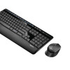 Logitech MK345 Wireless Keyboard  Mouse Combo Full Size 12 Media Key Long Battery Life Comfortable