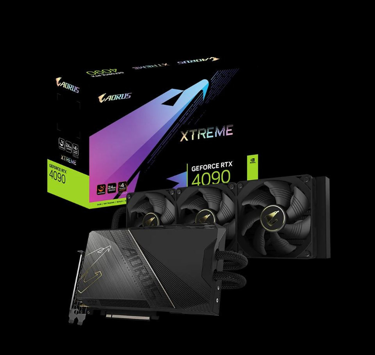 【新品】AORUS RTX4090 XTREME  WATERFORCE 24G