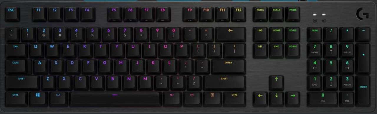 Logitech G512 Carbon RGB Keyboard - Tactile (GX BROWN)