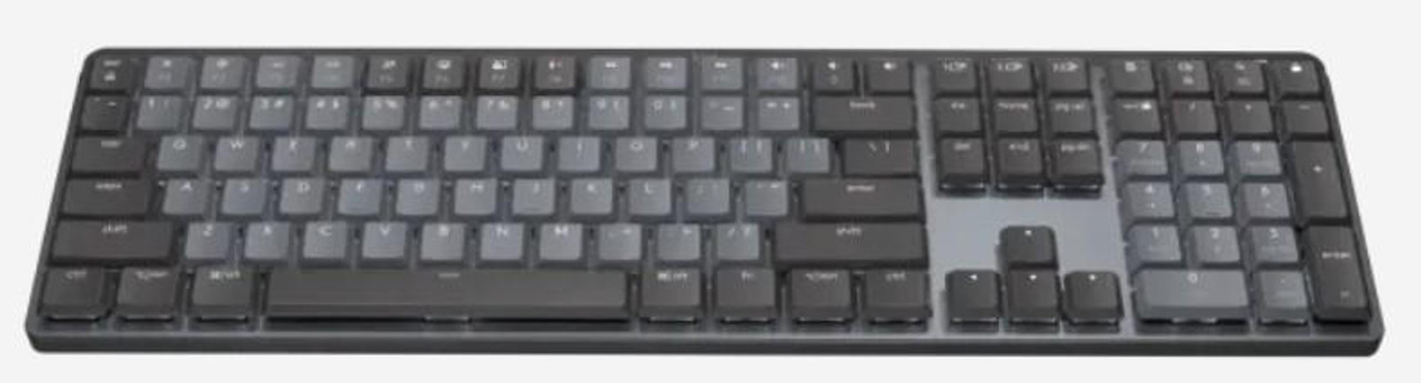 Logitech Tastatur MX Mechanical Tactile Quiet, USB / Bluetooth