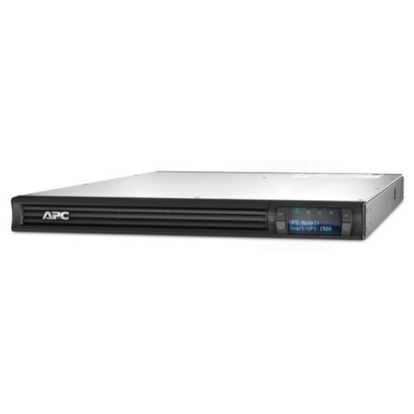 APC-Smart-UPS-1500VA/1000W-Line-Interactive-UPS,-1U-RM,-230V/10A-Input,-4x-IEC-C13-Outlets,-Lead-Acid-Battery,-SmartSlot,-LCD-SMT1500RMI1U-Rosman-Australia-1