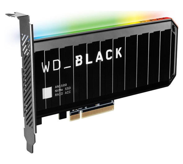 Western-Digital-WD-Black-AN1500-4TB-RGB-NVMe-SSD-AIC---6500MB/s-4100MB/s-R/W-780K/710K-IOPS-1.75M-Hrs-MTBF-RAID-PCIe3.0-Add-in-Card-3D-NAND-5yrs-WDS400T1X0L-Rosman-Australia-1