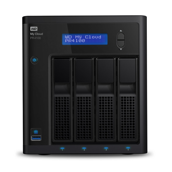 Western-Digital-My-Cloud-PR4100-Pro-Series-Diskless-4-bay-NAS---1.6GHz-Quad-Core-CPU,4GB-DDR3,RAID,backup,PLEX-Media-Server---Black-(WDBNFA0000NBK-SESN)-WDBNFA0000NBK-SESN-Rosman-Australia-2
