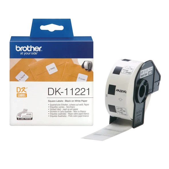 Brother-WHITE-23MM-X-23MM-DIE-CUT-SQUARE-PAPER-LABEL-1000-LABELS-PER-ROLL-(DK-11221)-8V791B2P211-Rosman-Australia-2