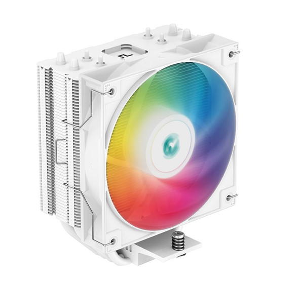 DeepCool-AG400-ARGB-WHITE-Single-Tower-CPU-Cooler,-TDP-220W,-120mm-Static-ARGB-Fan,-Direct-Touch-Copper-Heat-Pipes,-Intel-LGA1700/AMD-AM5-Support-R-AG400-WHANMC-G-2-Rosman-Australia-1