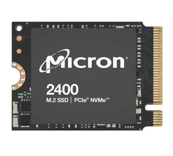 Micron-(Crucial)-Micron-2400-512GB-M.2-2230-NVMe-SSD-4200/1800-MB/s-400K/400K-150TBW-2M-MTTF-AES-256-bit-Encryption-3yrs-wty-MTFDKBK512QFM-1BD1AABYYR-Rosman-Australia-1