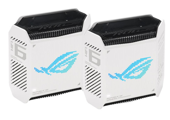 ASUS-ROG-Rapture-GT6-AX10000--WiFi-6Tri-Band-Gaming-Mesh-Routers-White-Colour-(2-Pack)-GT6-(W-2-PK)-Rosman-Australia-1