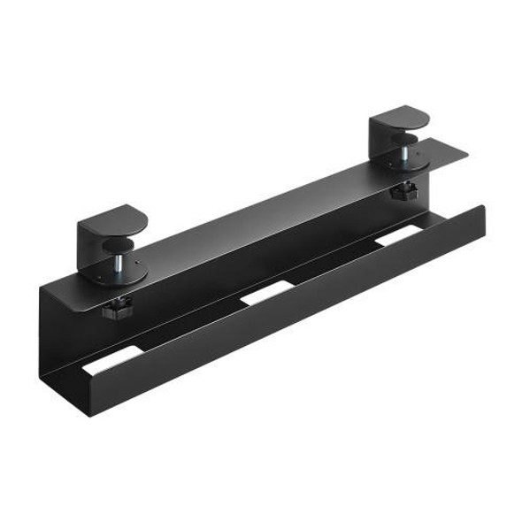 Brateck-Clamp-On-Under-Desk-Cable-Tray-----Black-CC11-9B-Rosman-Australia-1