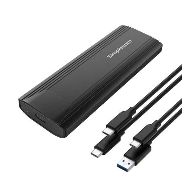 Simplecom-SE504v2-NVMe-/-SATA-Dual-Protocol-M.2-SSD-USB-C-Enclosure-Tool-Free-USB-3.2-Gen-2-10Gbps-SE504v2-Rosman-Australia-1