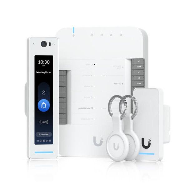 Ubiquiti UniFi Access Gen 2 Pro Starter Kit - Comprehensive UniFi Access Starter Kit - UniFi Dream Machine Pro required