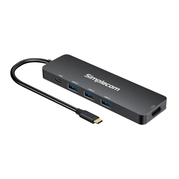 Simplecom-CH545-USB-C-5-in-1-Multiport-Adapter-Docking-Station-with-3-Port-USB-3.0-Hub-PD-HDMI-CH545-Rosman-Australia-1