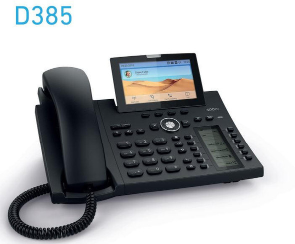 SNOM-D385-12-Line-IP-Phone,-SIP-Desktop-Phone-Colour,-SmartScreen,-Sensor-Hook-Switch,-Bluetooth,-USB-00004340-Rosman-Australia-1