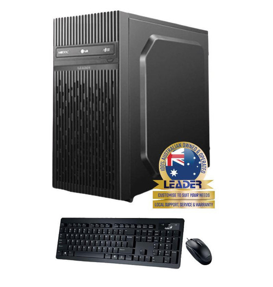 Leader-Visionary-3230-Desktop,-Intel-i3-12100-CPU,-8GB-DDR4,-250GB-M.2-NVMe-SSD,-DVD-RW,-450W-PSU,-H610-Chipset,-Windows-11-Home,-1-Year-Warranty-SV323-Rosman-Australia-1